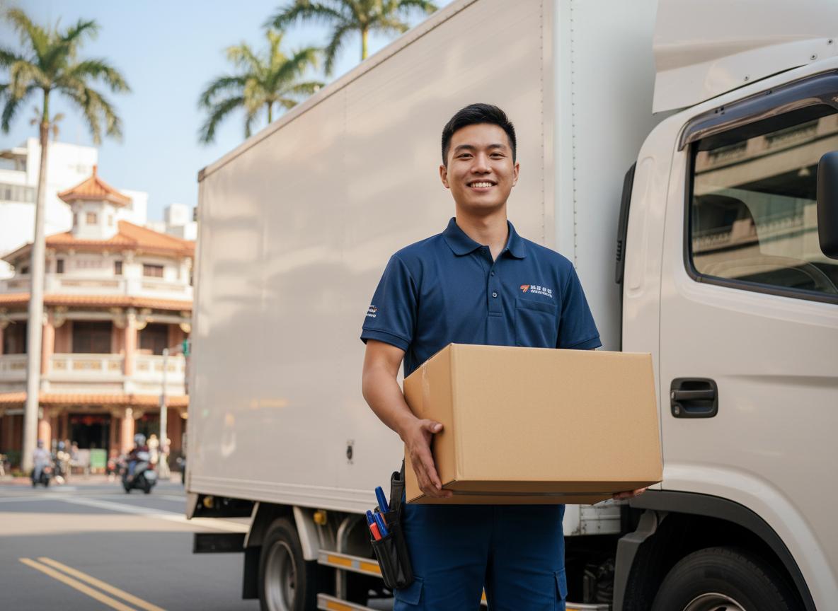 9458專業搬家師傅正在細心包裝家具